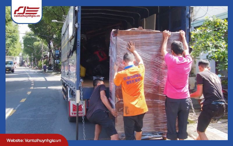 Quy trình vận chuyển văn phòng tại Thủ Đức của Huỳnh Gia