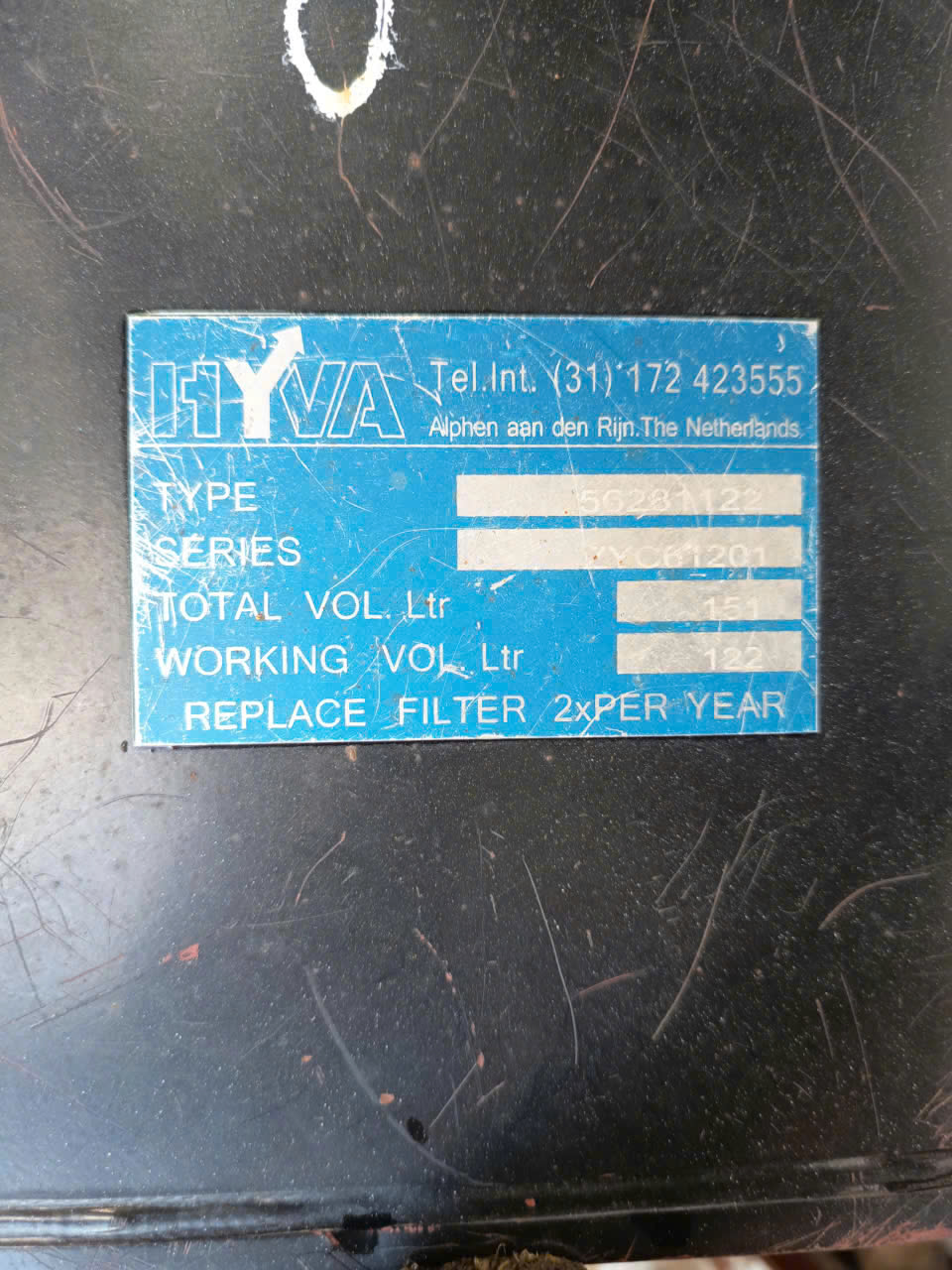 Cặp bình dầu thuỷ lực Hywa 211 lít + 151 lít