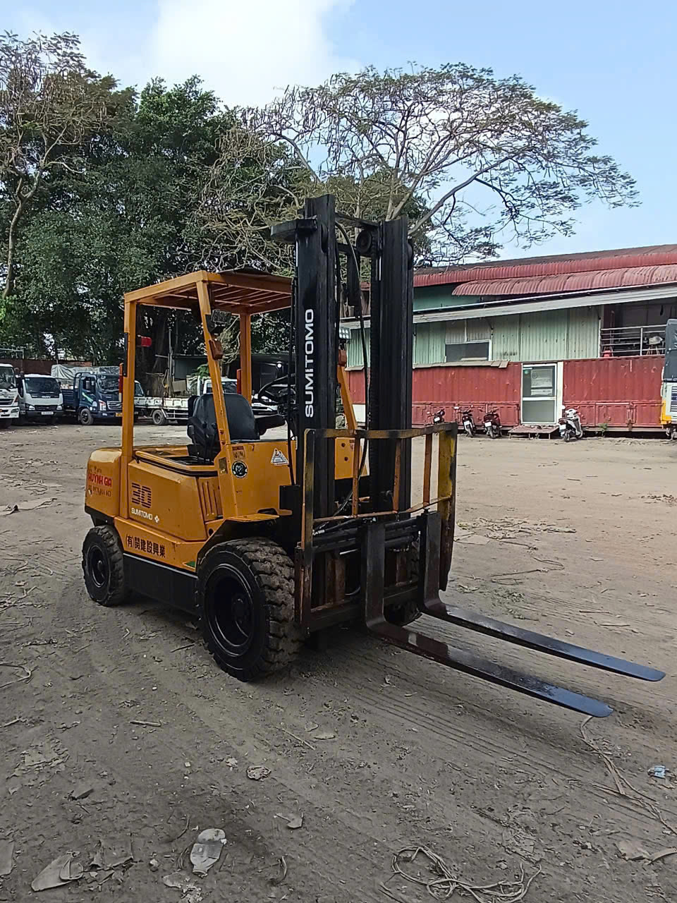 Xe nâng dầu Sumitomo 3.5 tấn