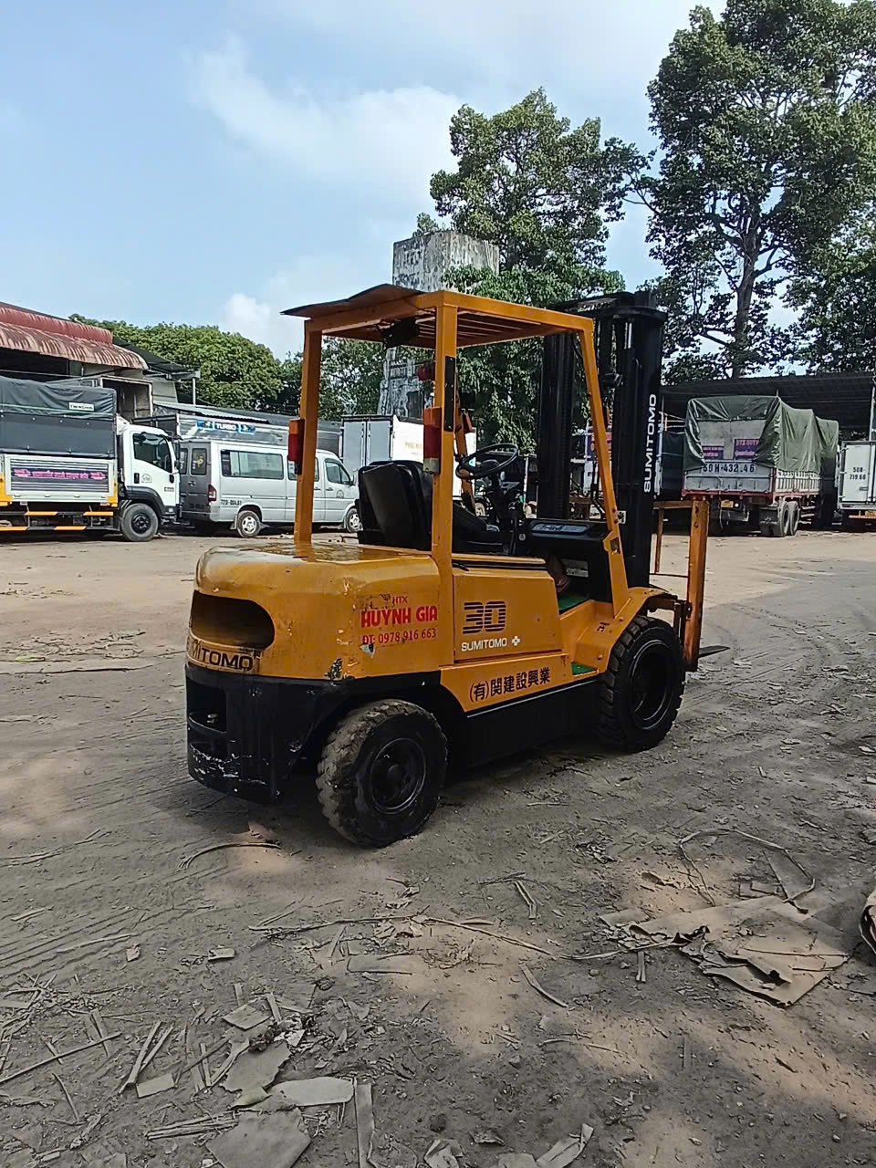 Xe nâng dầu Sumitomo 3.5 tấn